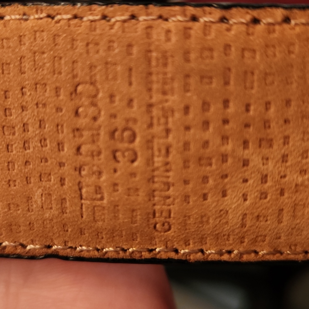 GORGEOUS Walter Hagen Genuine Leather Belt - Picture 5 of 6